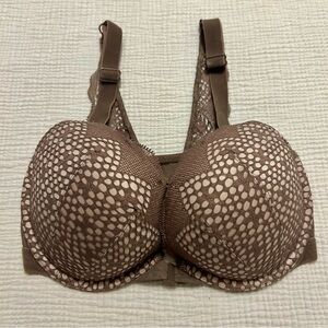 Victoria’s Secret Very Sexy Taupe Lace Front Close Push Up Bra Sz 32DD